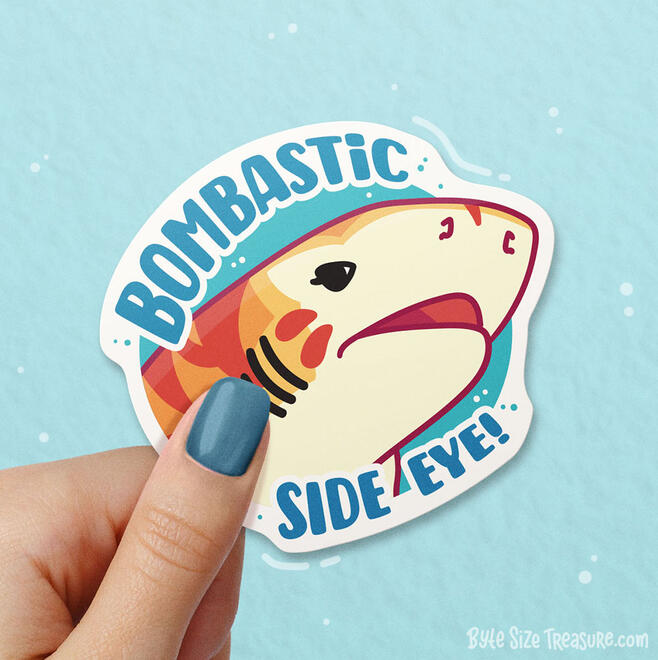 Bombastic Side Eye Sticker