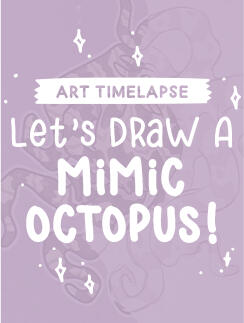 Mimic Octopus Art Timelapse